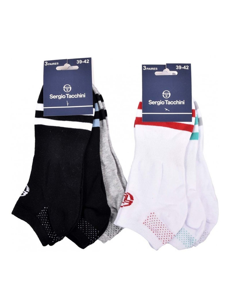 Meias SERGIO TACCHINI SNEAKER - Pack de 6 Multicolorido - Kiabi