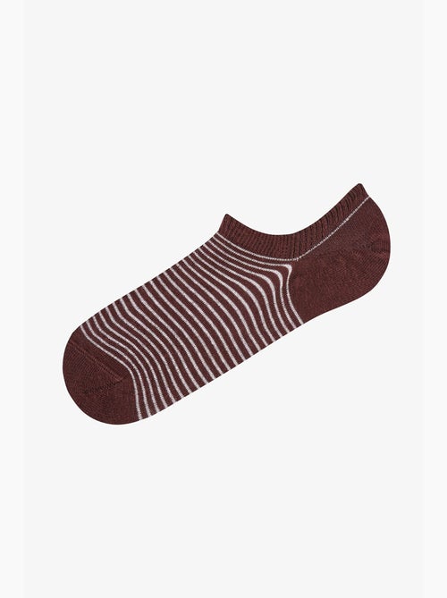 Meias sneaker masculinas listradas below surface, par penti - Kiabi Meias sneaker masculinas listradas below surface, par penti - Kiabi