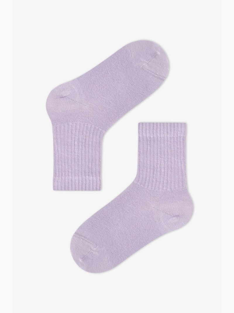 Meias softies menina, 2 pares penti Rosa - Kiabi
