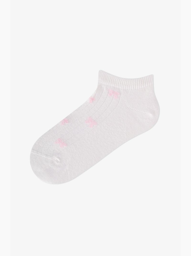 Meias soquete menina ribbon sweets penti Branco Rosa - Kiabi