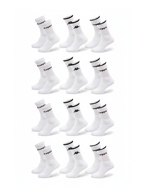 Meias SPORT KAPPA CREW - Pack de 12 Pares - Kiabi Meias SPORT KAPPA CREW - Pack de 12 Pares - Kiabi