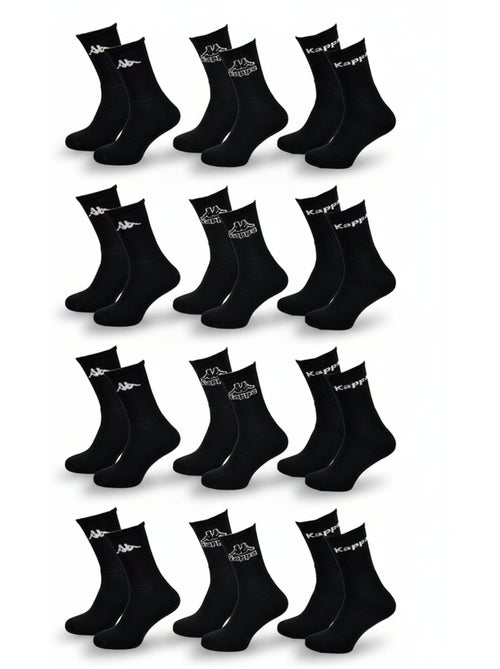 Meias SPORT KAPPA CREW - Pack de 12 Pares - Kiabi Meias SPORT KAPPA CREW - Pack de 12 Pares - Kiabi