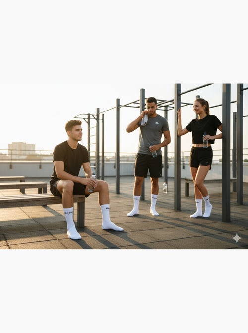 Meias SPORT KAPPA CREW - Pack de 20 Pares + 1 GRÁTIS - Kiabi Meias SPORT KAPPA CREW - Pack de 20 Pares + 1 GRÁTIS - Kiabi