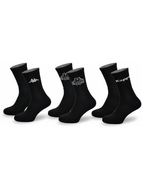 Meias SPORT KAPPA CREW - Pack de 3 Pares - Kiabi