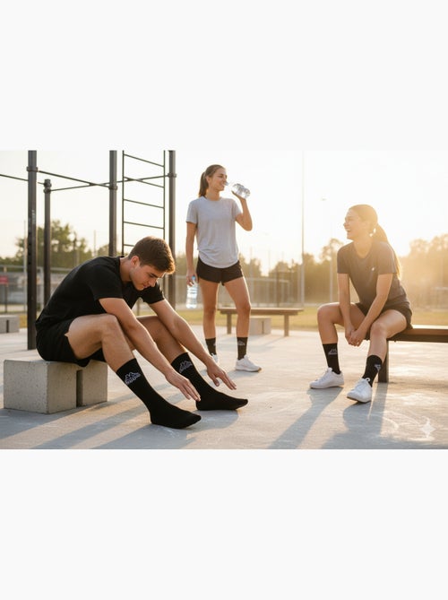 Meias SPORT KAPPA CREW - Pack de 3 Pares - Kiabi