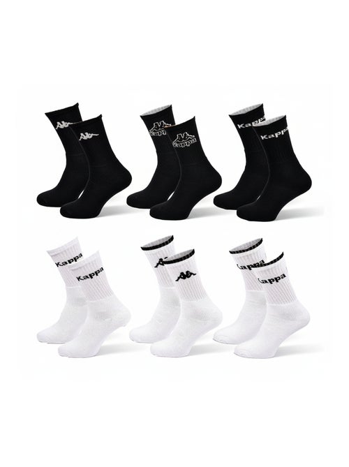Meias SPORT KAPPA CREW - Pack de 6 Pares - Kiabi Meias SPORT KAPPA CREW - Pack de 6 Pares - Kiabi
