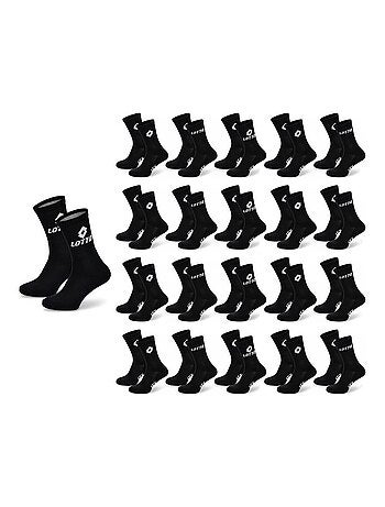 Meias sport lotto crew - pack 20 pares + 1 grátis