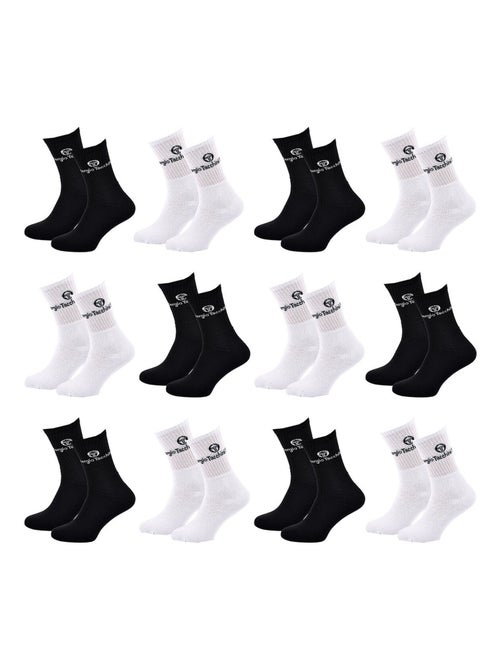 Meias SPORT SERGIO TACCHINI - Pack de 12 Pares - Kiabi Meias SPORT SERGIO TACCHINI - Pack de 12 Pares - Kiabi
