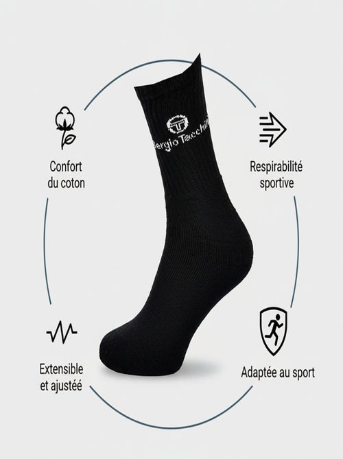 Meias SPORT SERGIO TACCHINI - Pack de 12 Pares - Kiabi Meias SPORT SERGIO TACCHINI - Pack de 12 Pares - Kiabi