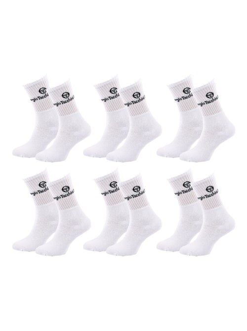Meias SPORT SERGIO TACCHINI - Pack de 6 Pares - Kiabi Meias SPORT SERGIO TACCHINI - Pack de 6 Pares - Kiabi