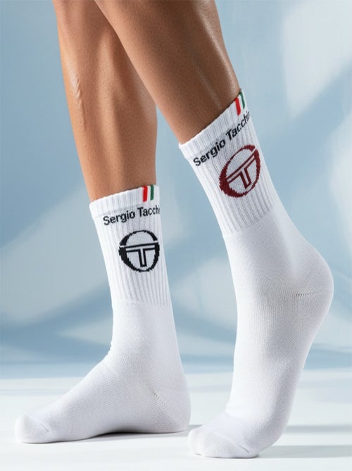 Meias SPORT SERGIO TACCHINI - Pack de 6 Pares - Kiabi Meias SPORT SERGIO TACCHINI - Pack de 6 Pares - Kiabi