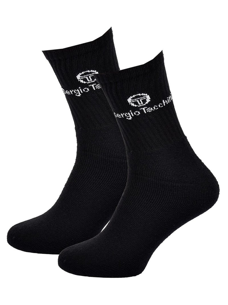 Meias SPORT SERGIO TACCHINI - Pack de 6 Pares Preto - Kiabi