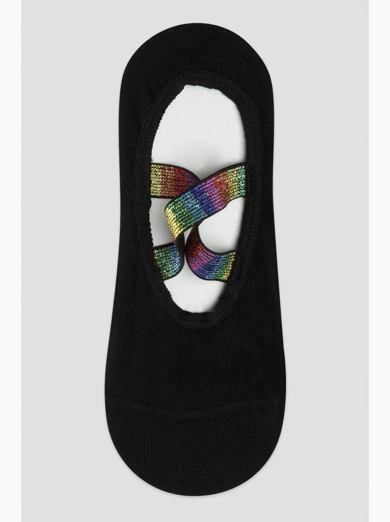 Meias suba rainbow cloud penti Preto - Kiabi