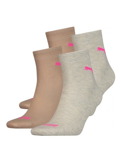 Meias Urbanas PUMA CLASSIC - Pack de 2 - Kiabi Meias Urbanas PUMA CLASSIC - Pack de 2 - Kiabi