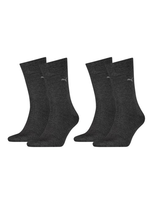 Meias Urbanas PUMA CLASSIC - Pack de 2 - Kiabi Meias Urbanas PUMA CLASSIC - Pack de 2 - Kiabi