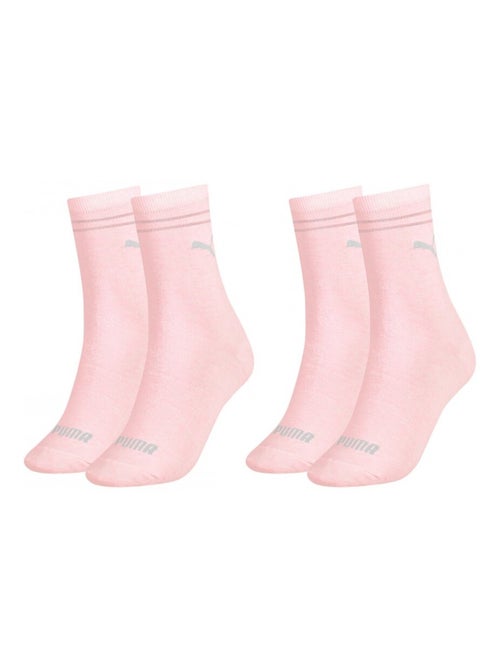 Meias Urbanas PUMA CLASSIC - Pack de 2 - Kiabi Meias Urbanas PUMA CLASSIC - Pack de 2 - Kiabi