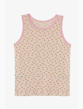 Menina flory regata floral penti