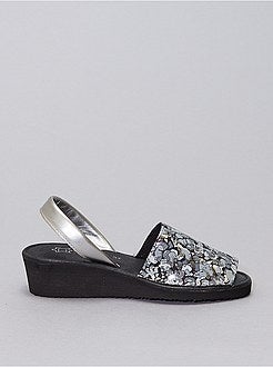 Menorquinas com solas compensadas - Kiabi