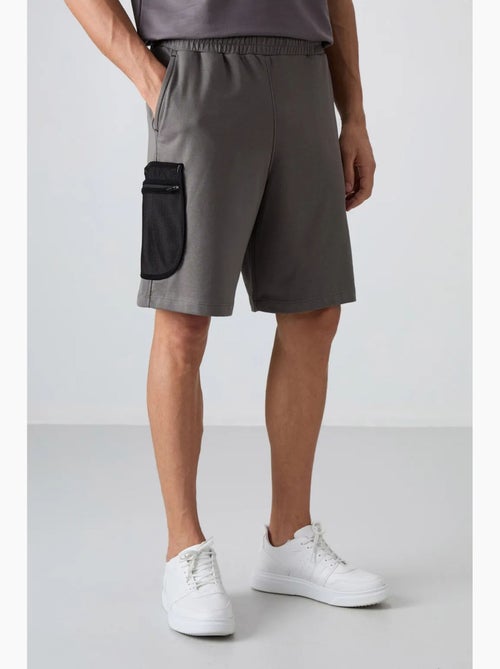Men's calções cargo de perna larga tommy - Kiabi