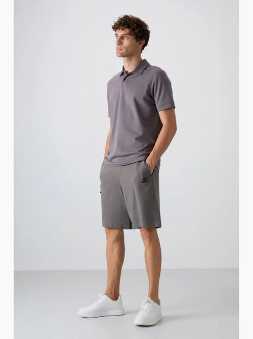 Men's calções cargo de perna larga tommy - Kiabi