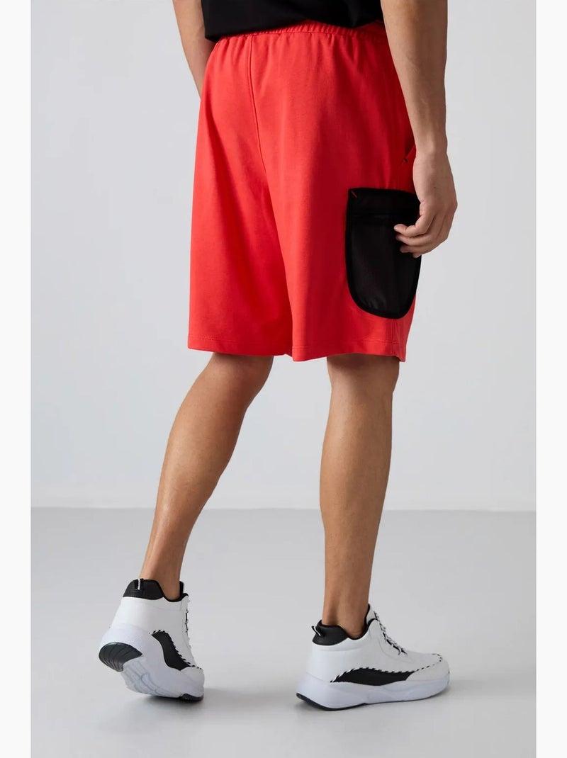 Men's calções cargo de perna larga tommy Laranja-mandarina - Kiabi