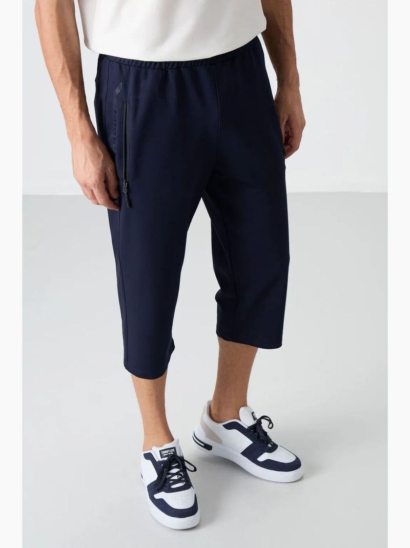 Men's calções de ciclismo capri tommy Azul-lago - Kiabi
