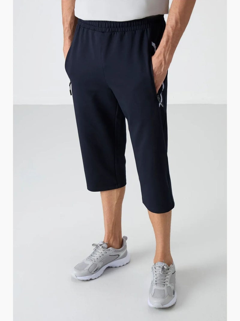 Men's calções de ciclismo capri tommy Azul-marinho - Kiabi