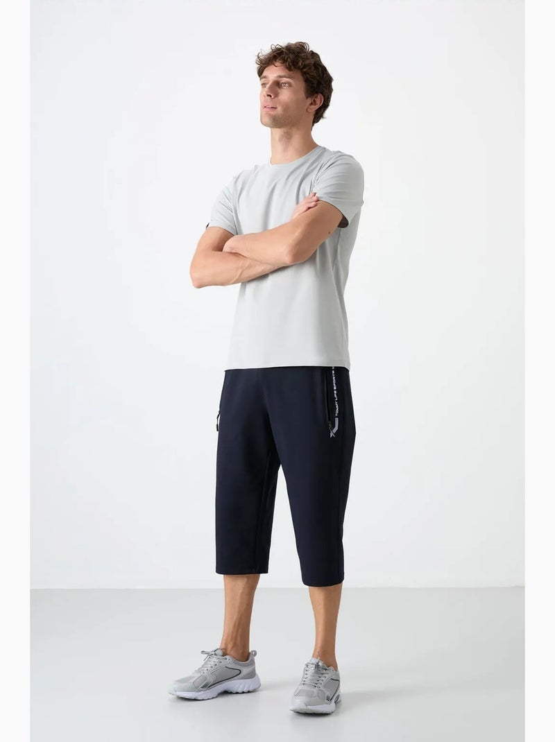 Men's calções de ciclismo capri tommy Azul-marinho - Kiabi