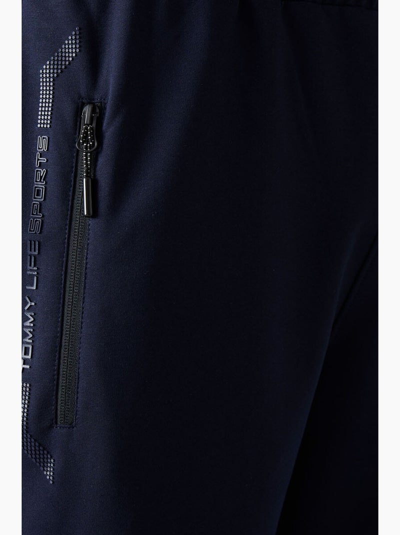 Men's calções de ciclismo capri tommy Azul-noite - Kiabi