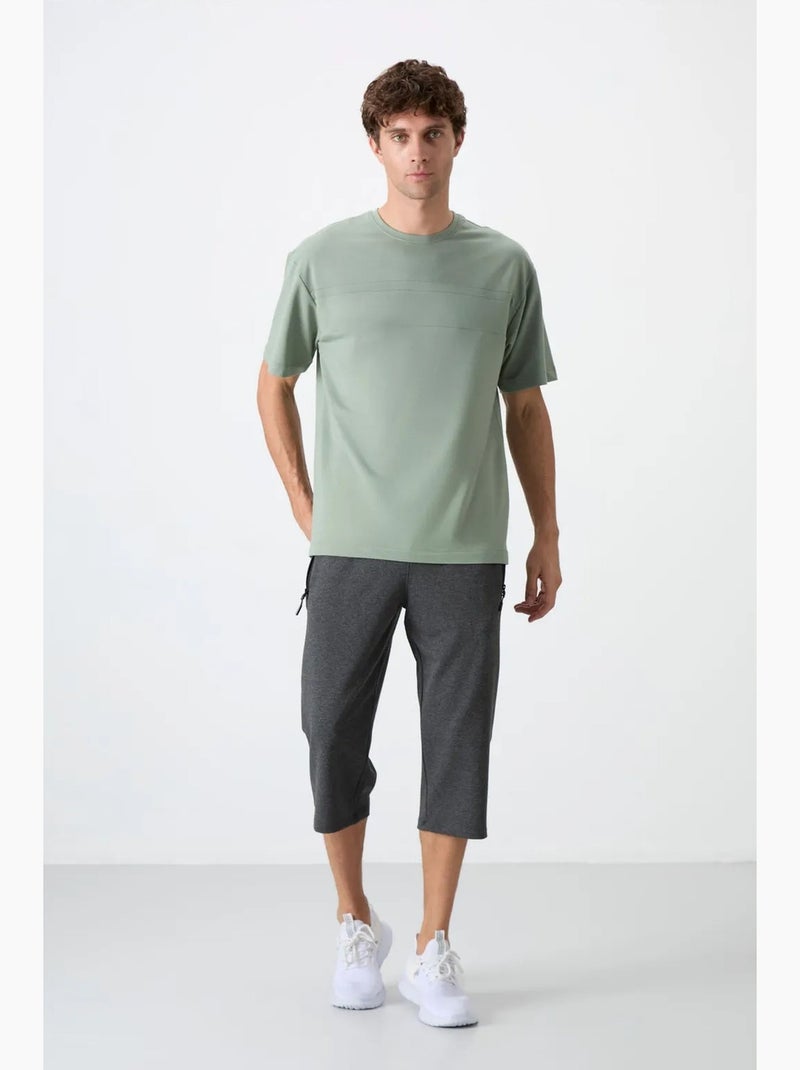 Men's calções de ciclismo capri tommy Cinza-preto - Kiabi