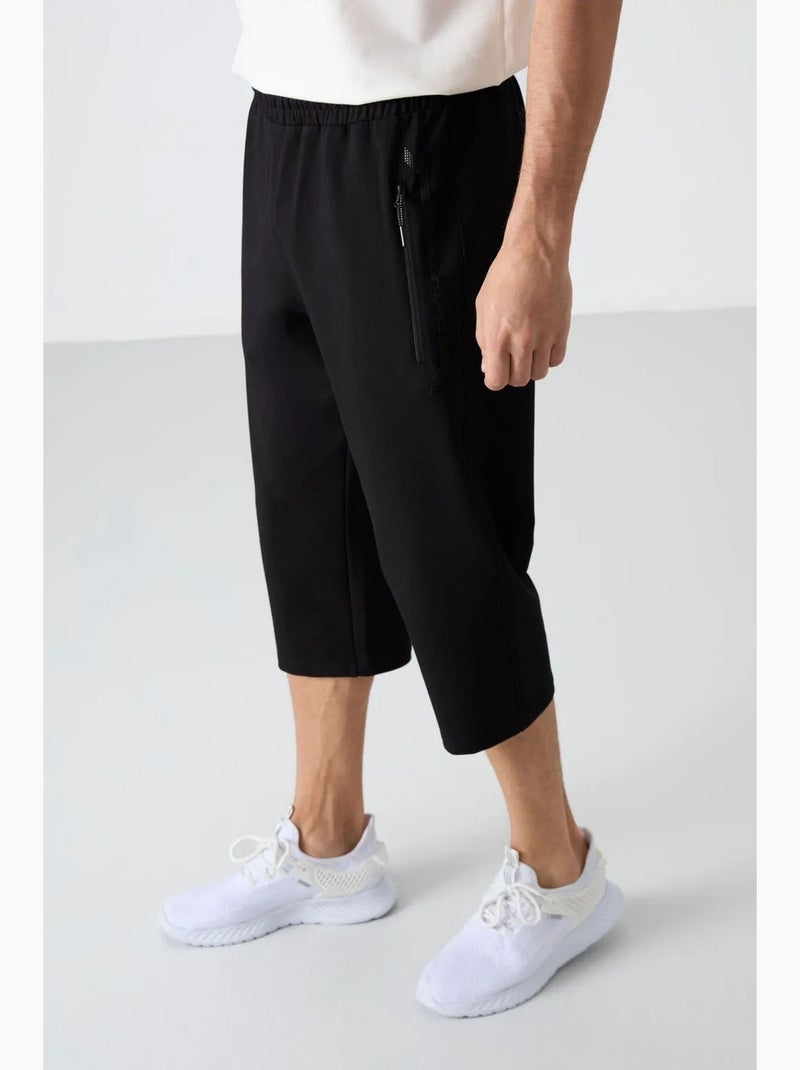 Men's calções de ciclismo capri tommy Preto - Kiabi