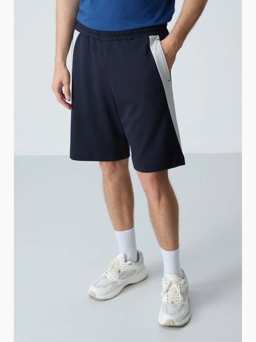 Men's calções de fato de treino em mistura de algodão tommy - Kiabi