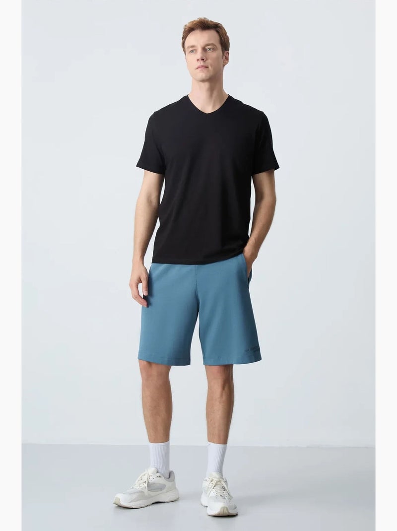 Men's calções em jersey regular fit tommy Azul - Kiabi