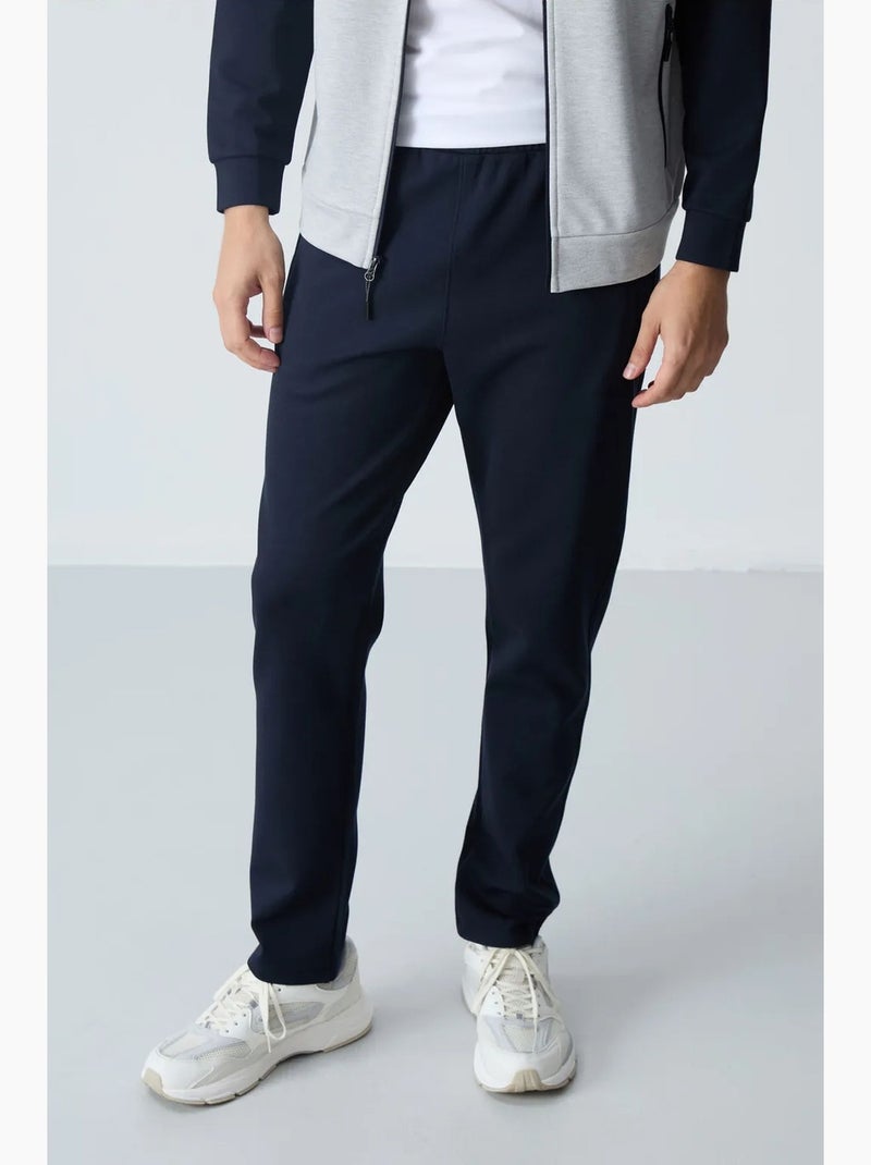 Men's conjunto active em malha com blocos de cor tommy Cinza-azul - Kiabi