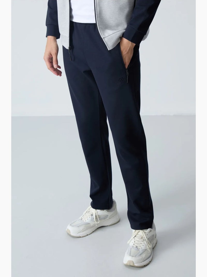 Men's conjunto active em malha com blocos de cor tommy Cinza-azul - Kiabi