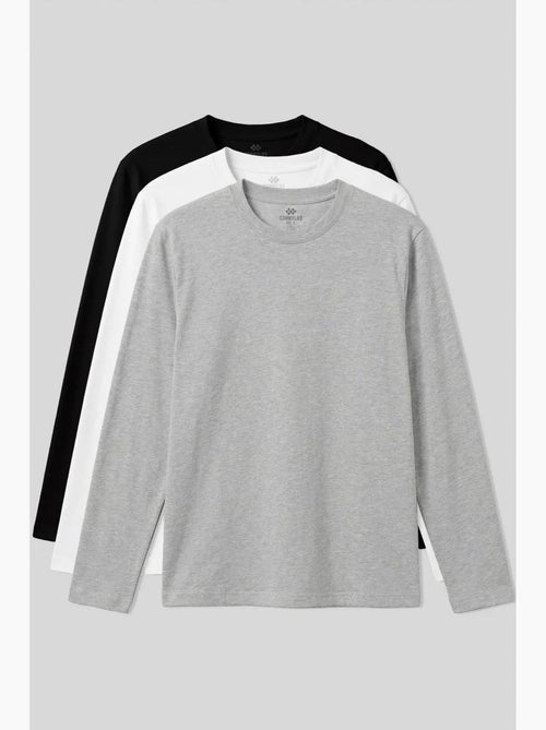 Men's conjunto coordenado de jersey de algodão de 3 peças tommy - Kiabi Men's conjunto coordenado de jersey de algodão de 3 peças tommy - Kiabi