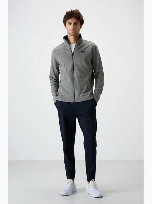 Men's conjunto de sweatshirt com fecho e calças em mistura de algodão tommy - Kiabi Men's conjunto de sweatshirt com fecho e calças em mistura de algodão tommy - Kiabi