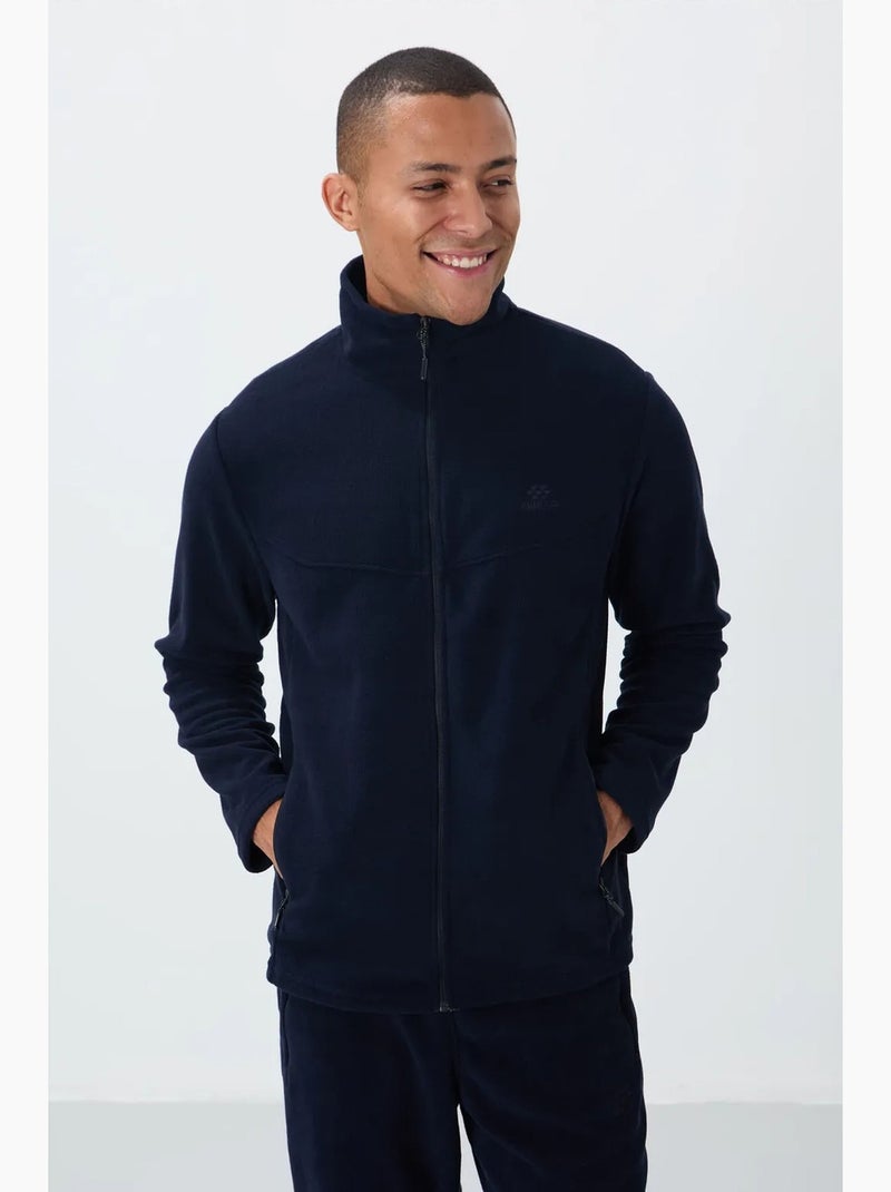 Men's conjunto de sweatshirt com fecho e calças tommy Azul-marinho - Kiabi