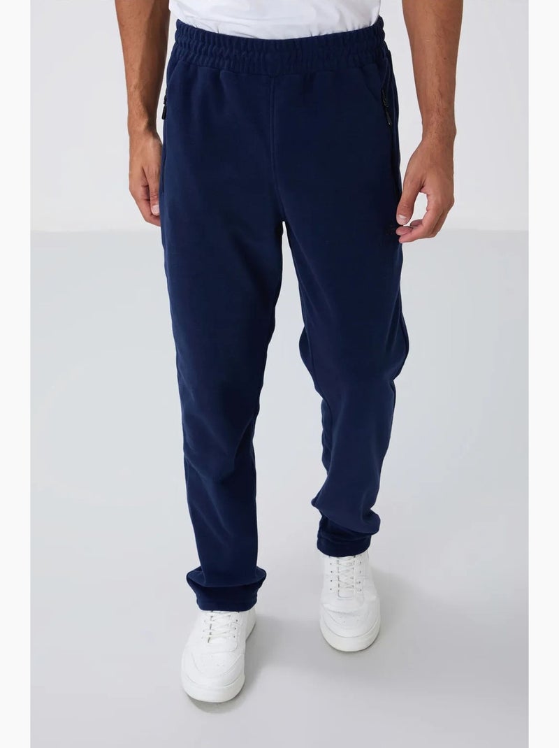 Men's conjunto de sweatshirt com fecho e calças tommy Índigo - Kiabi