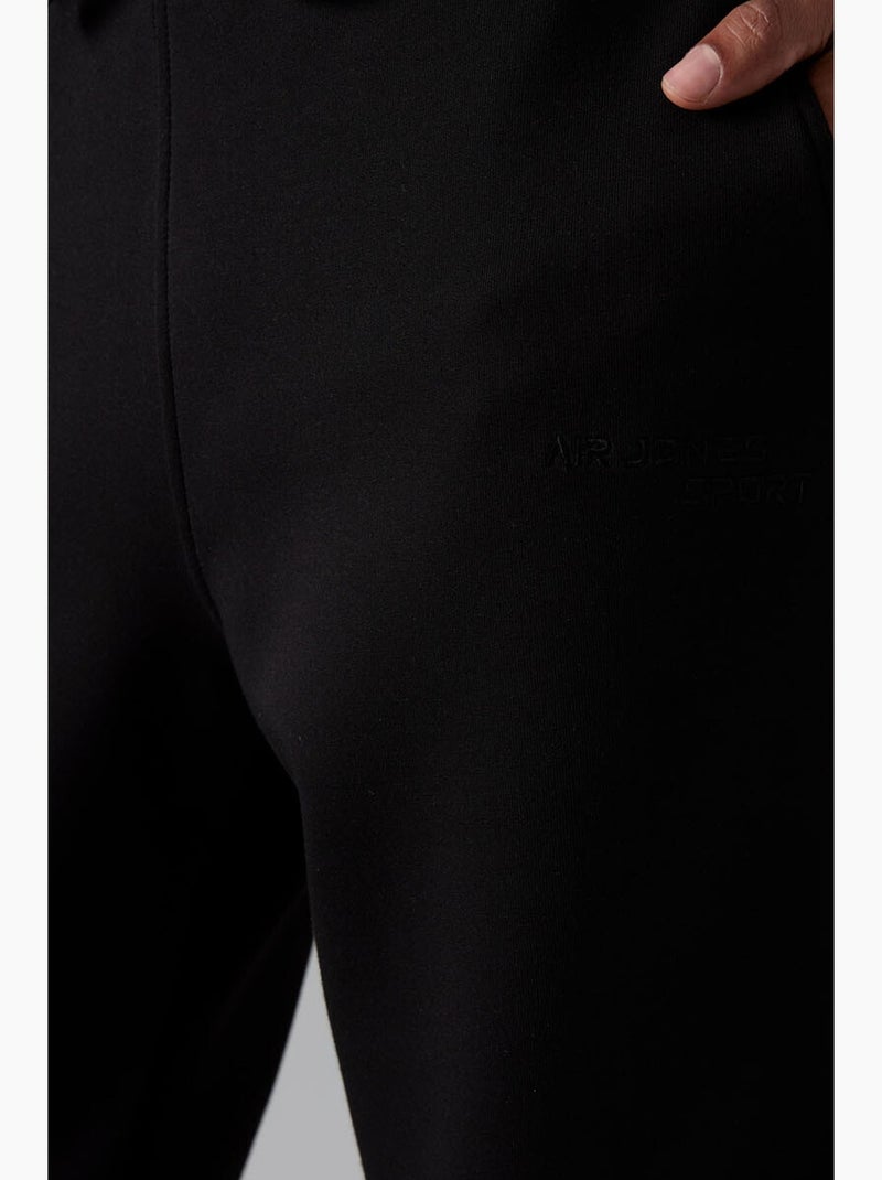 Men's conjunto de sweatshirt de manga comprida e calças tommy Preto - Kiabi