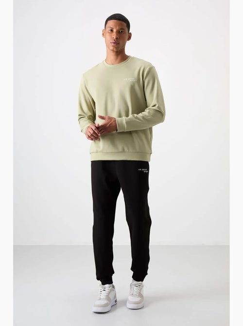 Men's conjunto de sweatshirt de manga comprida e calças tommy - Kiabi Men's conjunto de sweatshirt de manga comprida e calças tommy - Kiabi