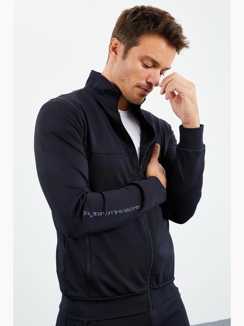 Men's conjunto de sweatshirt e calças em malha scuba tommy Azul-marinho - Kiabi