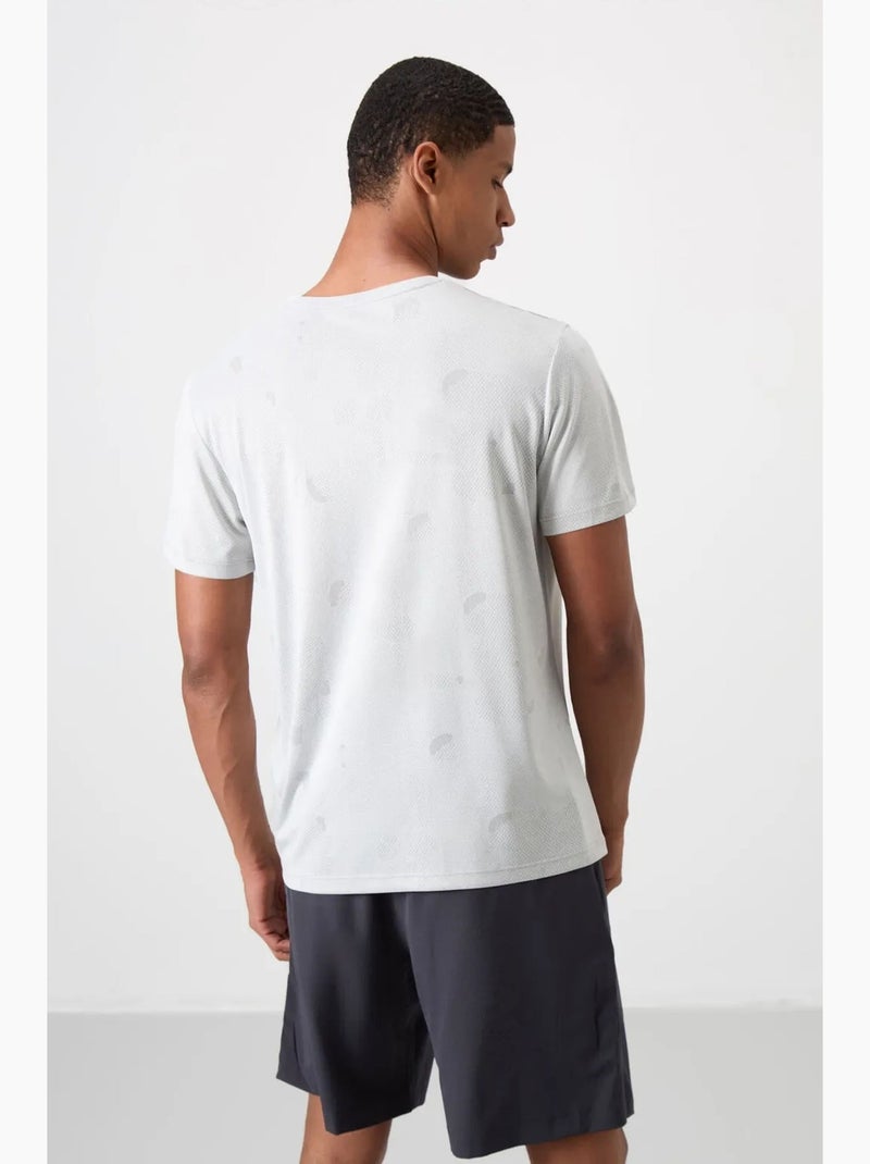 Men's t-shirt de gola redonda com blocos de cor tommy Branco Azul - Kiabi