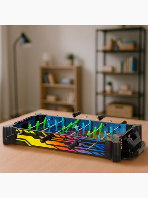 Mesa de air hockey e pebolim neon 2 em 1 cb games - Kiabi