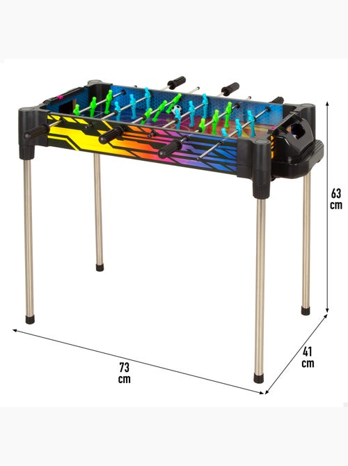 Mesa de air hockey e pebolim neon 2 em 1 cb games - Kiabi