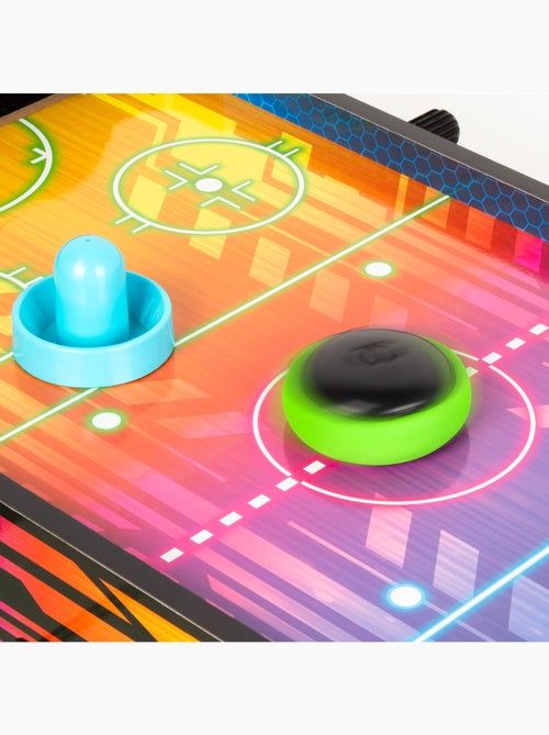 Mesa de air hockey e pebolim neon 2 em 1 cb games - Kiabi