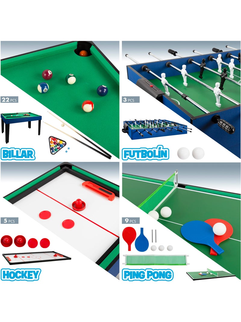 Mesa de bilhar multijogos 12 em 1 cb games jogos de mesa para toda família N/D - Kiabi