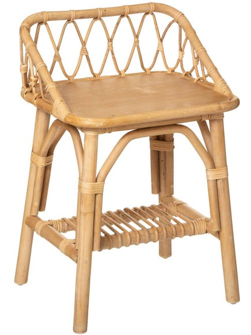 Mesa de cabeceira em rotim - Kiabi