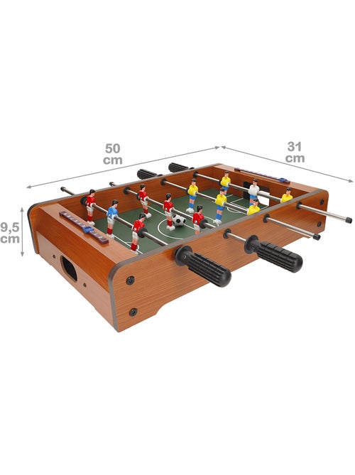 Mesa de matraquilhos em madeira 30x51x11 cm cb games - Kiabi