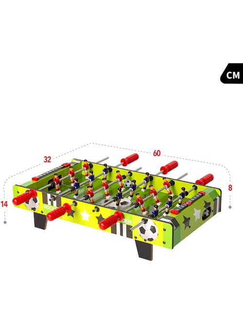 Mesa de matraquilhos em madeira 60x32x14 cm cb games - Kiabi